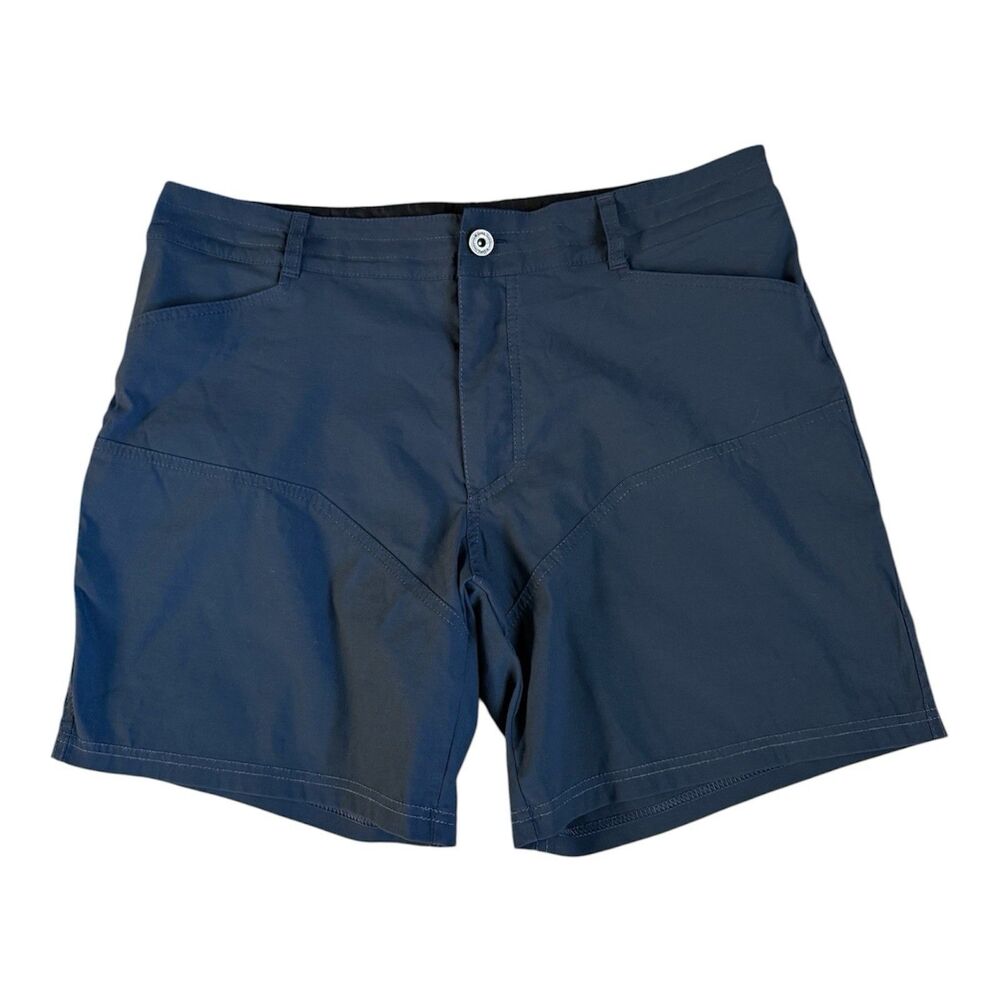 Kuhl Shorts Mens 36 Blue Renegade Rock Water Resistant Performance Hiking 5360
